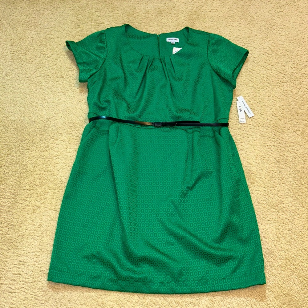 ☘️♦️NWT Shelby & Palmer Emerald Green Dress☘️